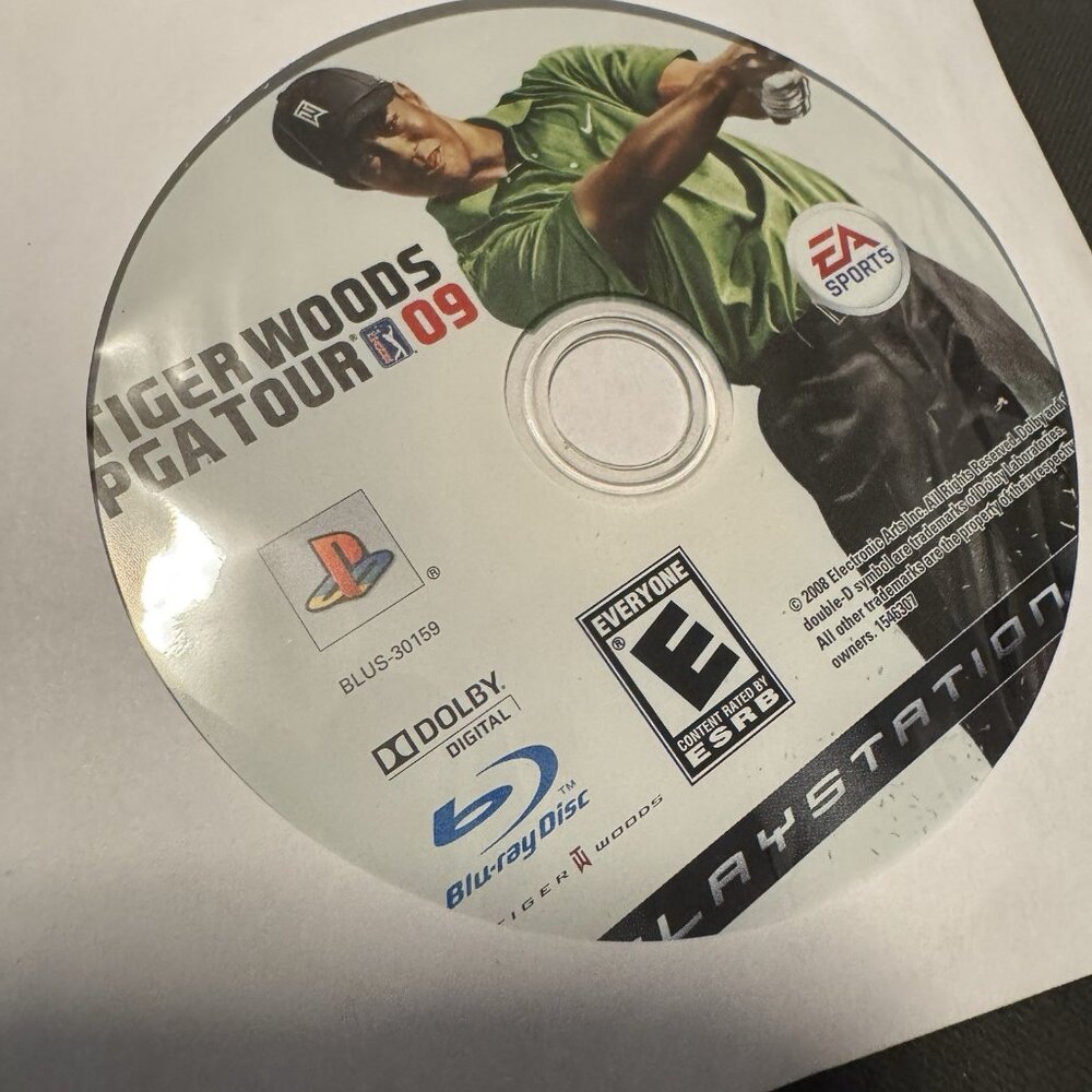 Tiger Woods 2009 (Playstation 3) DISC ONLY PS3